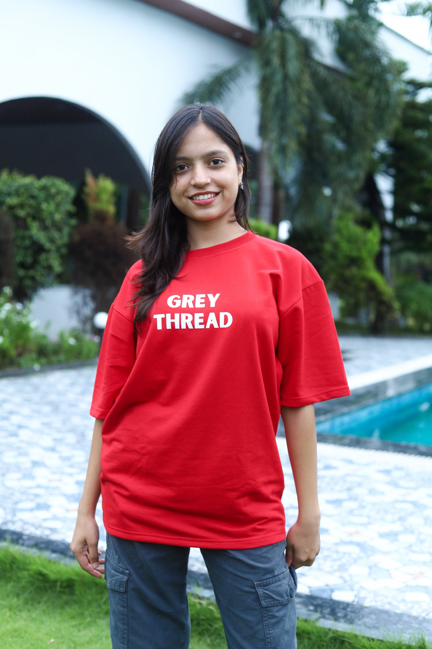 ROYAL RED-TSHIRT