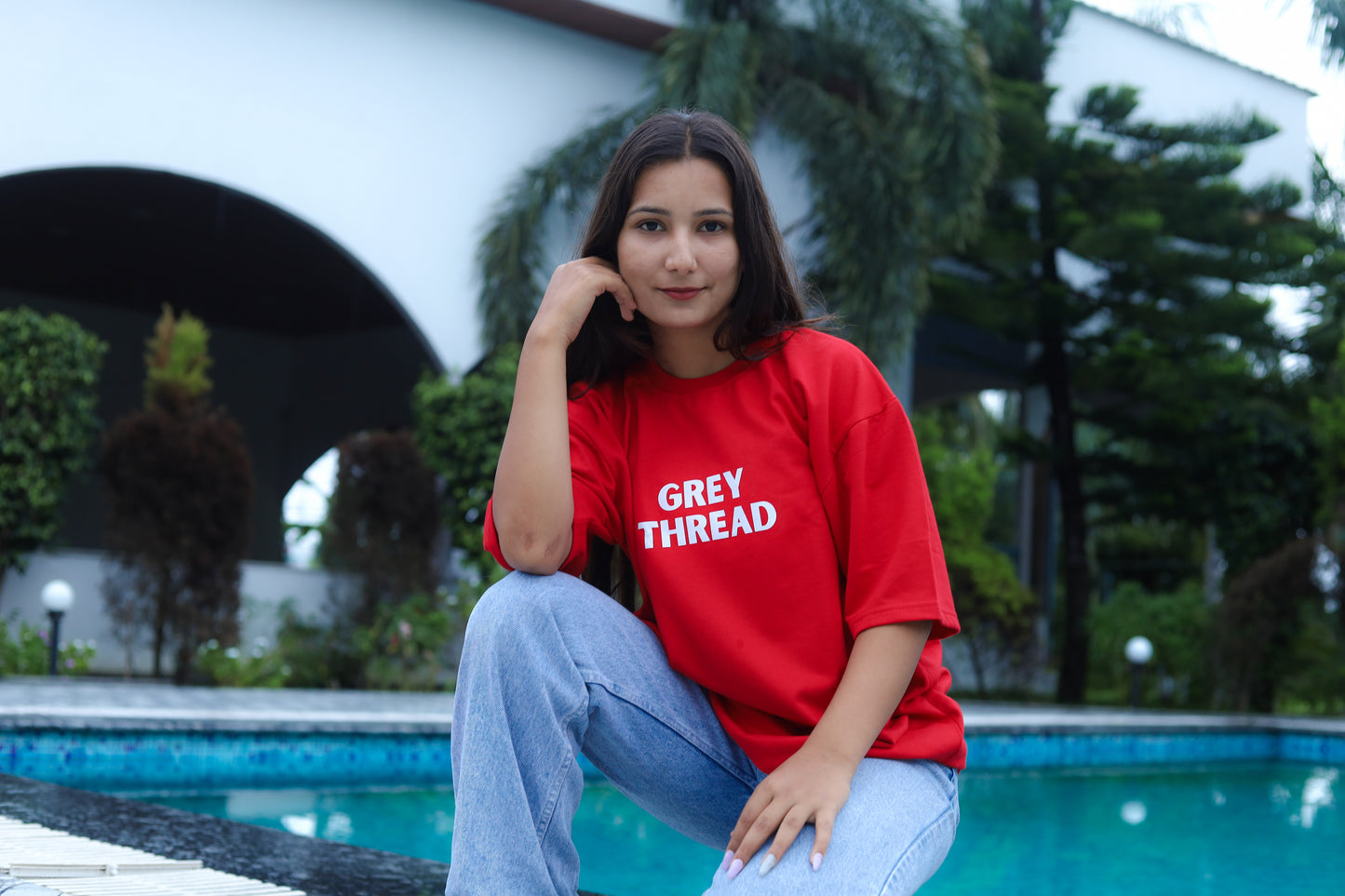 ROYAL RED-TSHIRT